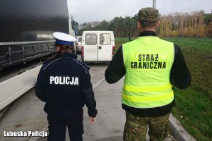 Kontrole pojazdów ciężarowych przez Policję i Straż Graniczną
