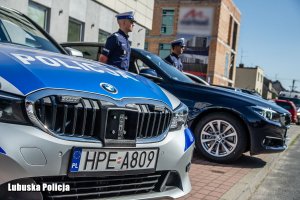 radiowozy BMW policyjnej grupy SPEED