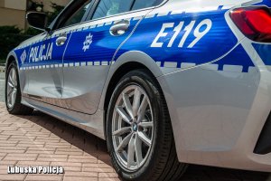 radiowóz BMW policyjnej grupy SPEED