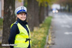 policjantka ruchu drogowego