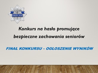 Regulamin konkursu na hasło dot. oszustw seniorów 2024