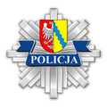 Gwiazda policyjna z herbem miasta Słubic