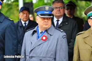 Zastępca Komendanta Wojewódzkiego Policji w Gorzowie Wielkopolskim inspektor Jerzy Głąbowski