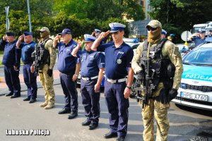 Policjanci oddali hołd Powstańcom Warszawskim.