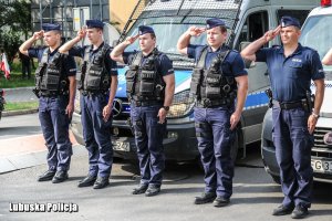 Policjanci oddali hołd Powstańcom Warszawskim.