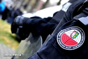 Naszywka Samodzielny Pododdział Prewencji Policji w Gorzowie Wielkopolskim
