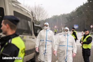 Sanitarne punkty kontrolne na zachodniej granicy