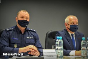 Komendant Wojewódzki Policji w Gorzowie Wielkopolskim oraz Wojewoda Lubuski