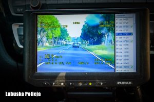 przekroczenie prędkości pojazdu ujawnione na wideorejestratorze