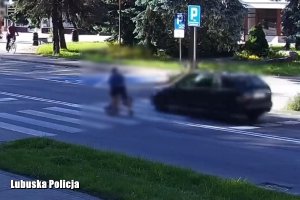 niebezpieczna sytuacja na przejściu dla pieszych