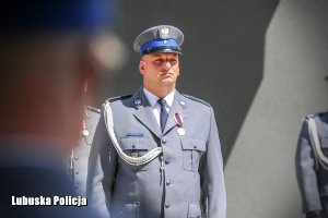 odznaczony policjant