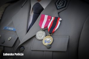 medale przypięte do munduru