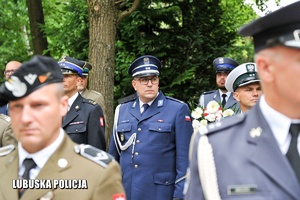 Zastępca Komendanta Wojewódzkiego Policji w Gorzowie Wielkopolskim, młodszy inspektor Rafał Banach.