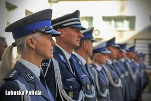 Oficerowie lubuskiej Policji