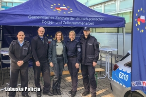 polscy i niemieccy policjanci