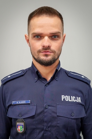 młodszy aspirant Mateusz Sławek