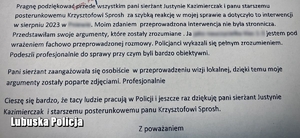 podziękowania