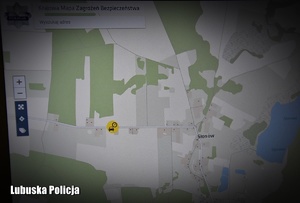 Zrzut ekranu przedstawiający Krajową Mapę Zagrożeń Bezpieczeństwa.