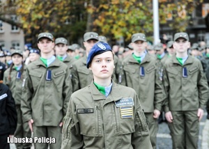 Uczniowie klas mundurowych w Gorzowie Wielkopolskim