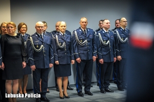Kadra oficerska Lubuskiej Policji