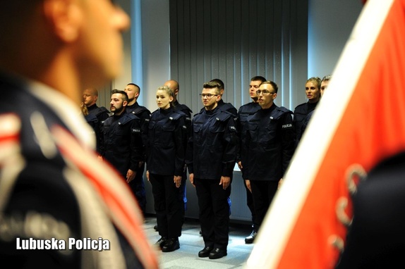 Ślubowanie policjantów