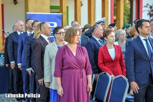 zaproszeni goście na rozpoczęciu roku szkolnego