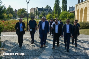 Spotkanie dotyczące działania polsko-niemieckiego zespołu policyjnego Gubin/Guben