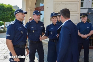 Spotkanie dotyczące działania polsko-niemieckiego zespołu policyjnego Gubin/Guben