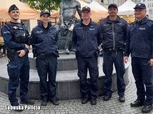 policjanci z Polski i Niemiec