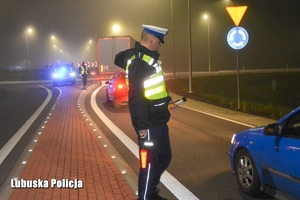 Policjanci w trakcie działań &quot;Trzeźwość&quot;