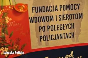 Baner Fundacji Pomocy Wdowom i Sierotom po Poległych Policjantach