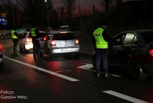 Policjanci w trakcie działań &quot;Trzeźwość&quot;