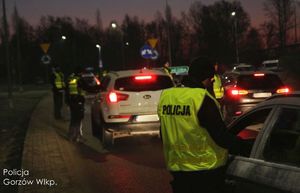 Policjanci w trakcie działań &quot;Trzeźwość&quot;