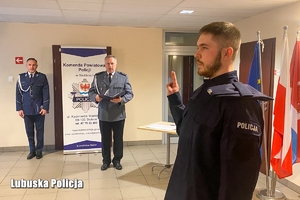 Ślubowanie policjantów