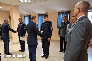 Ślubowanie policjantów