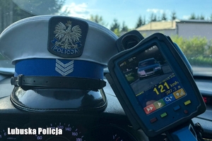 Czapka oraz urządzenie do pomiaru prędkości