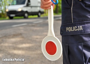 Policjant na drodze