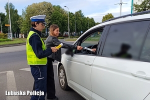 Policjanci w trakcie akcji