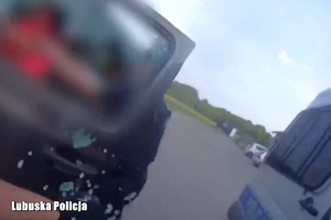 Policjanci podczas interwencji