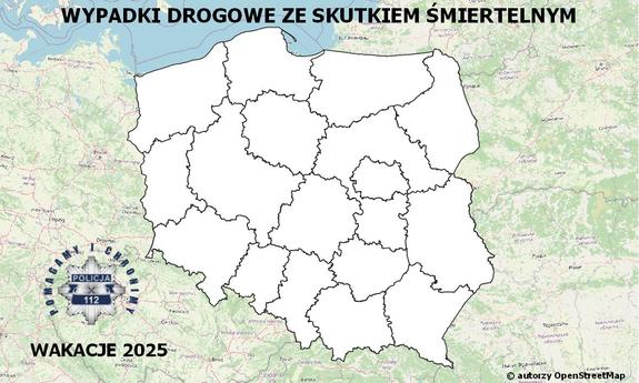mapa wypadków