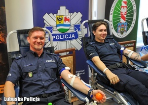 policjantki oddają krew