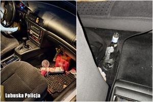 alkoholu w samochodzie