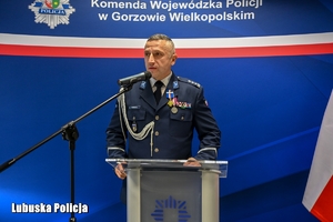 Komendant Wojewódzki przemawia