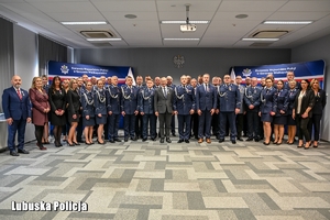 Odznaczeni policjanci