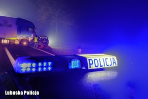 miejsce wypadku drogowego