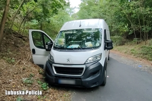 bus na poboczu