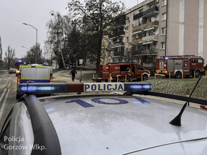 służby działają na miejscu wybuchu