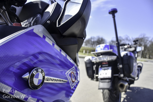 policyjne motocykle