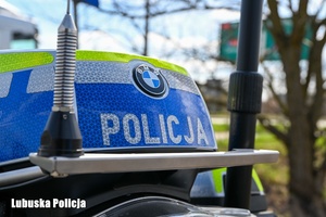 Policyjny motocykl