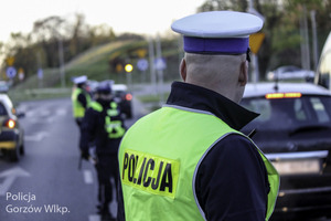Policyjne badanie trzeźwości kierowcy